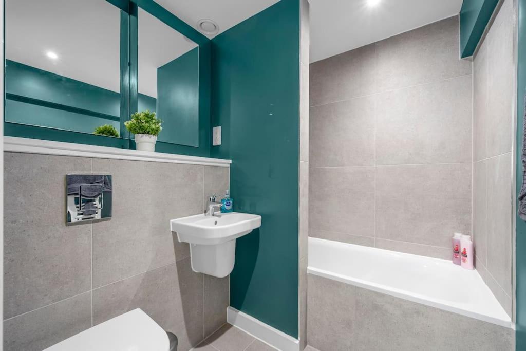 Luxury Stylish Apartment Central Manchester Esterno foto